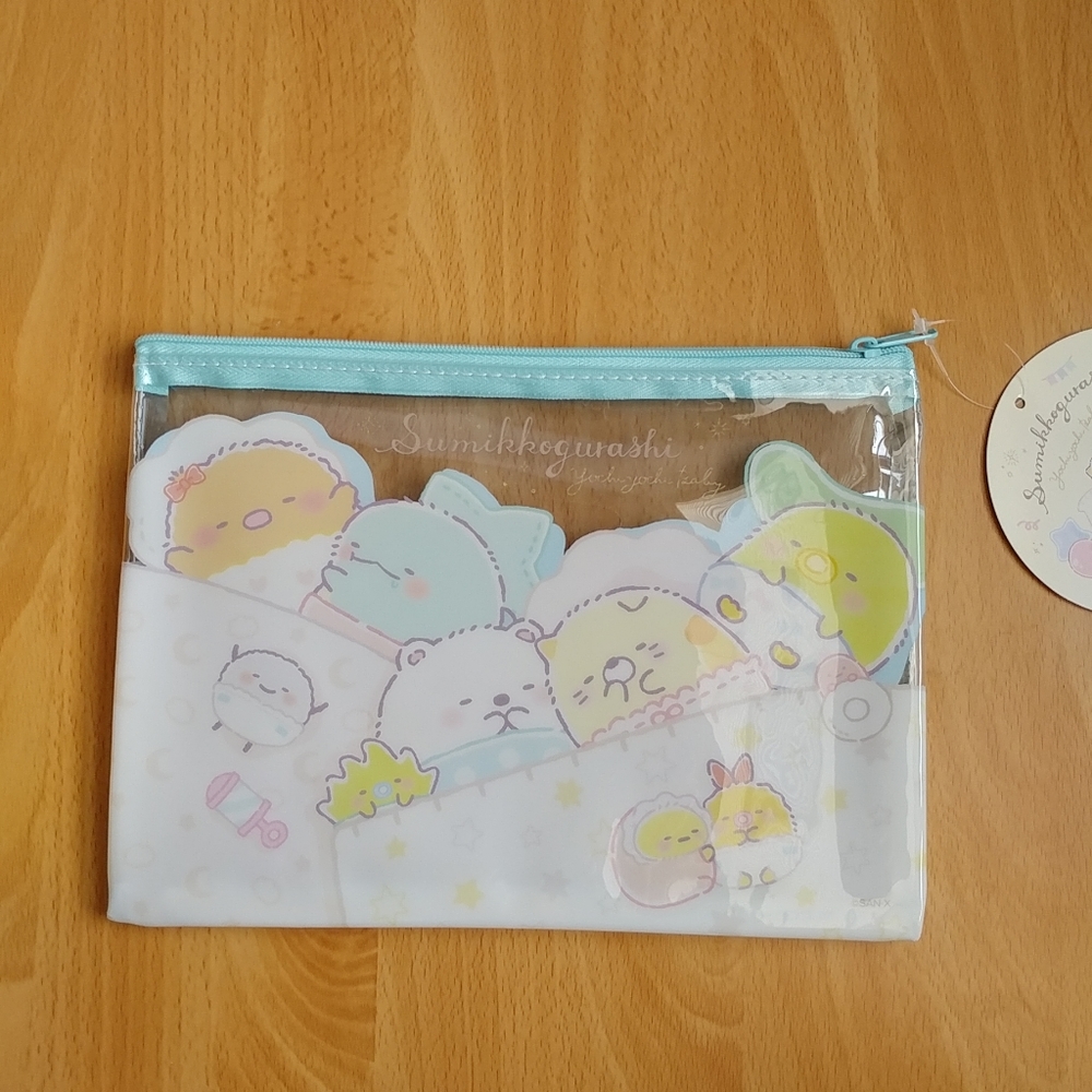 San-X Sumikko Gurashi kuji part 28 - clear pouch